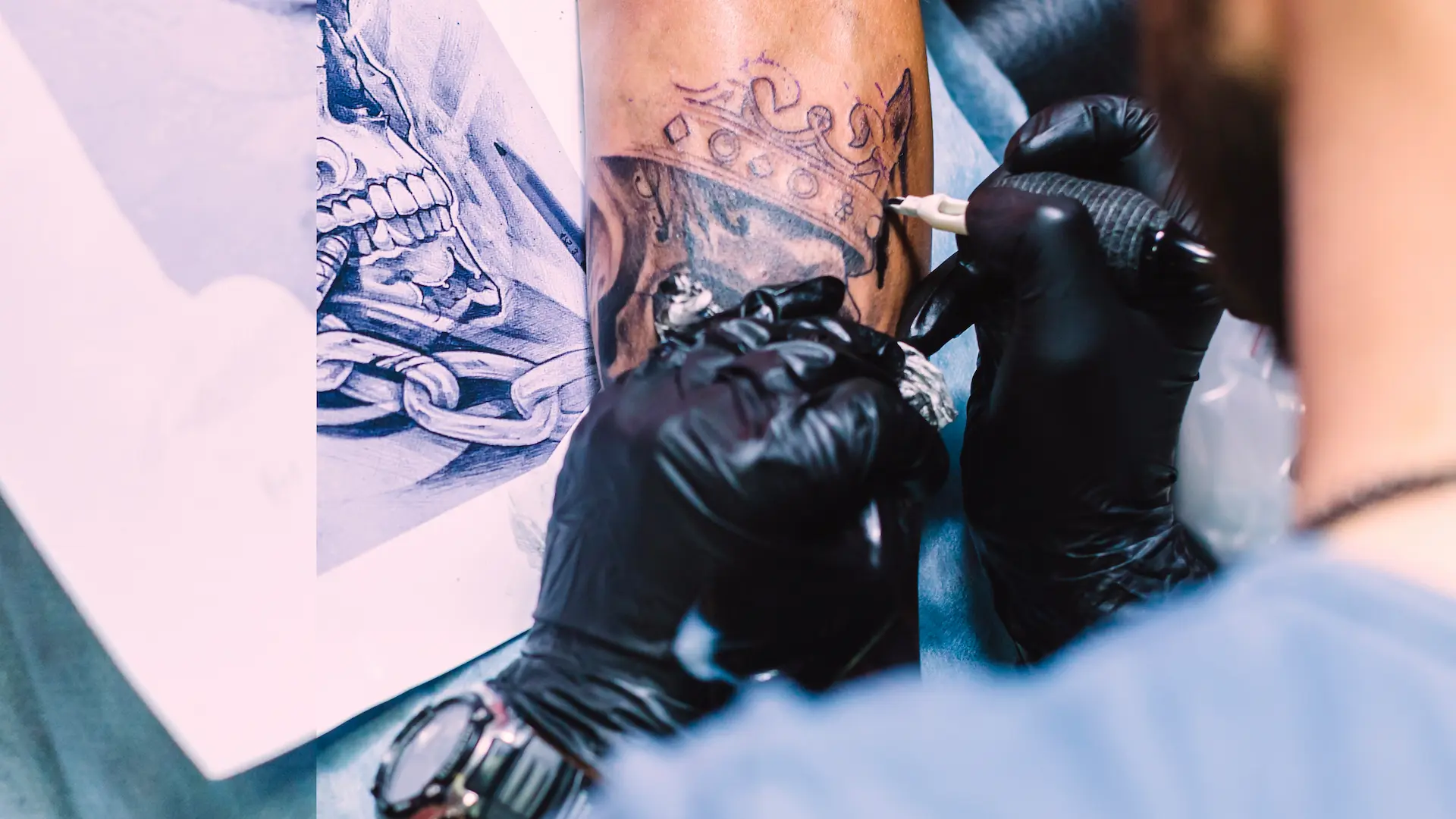 Curs tatuator, curs tattoo artist acreditat - CPP Alexanders